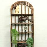 Mid-century french bamboo etagere, 1960s