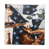 Collage "3 anges" signé Pedro de Sagan