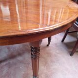 Mahogany round table