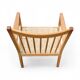 Danish spindle arm chair 1960s