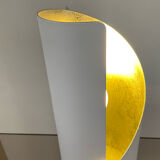 Design lamp in folded sheet metal