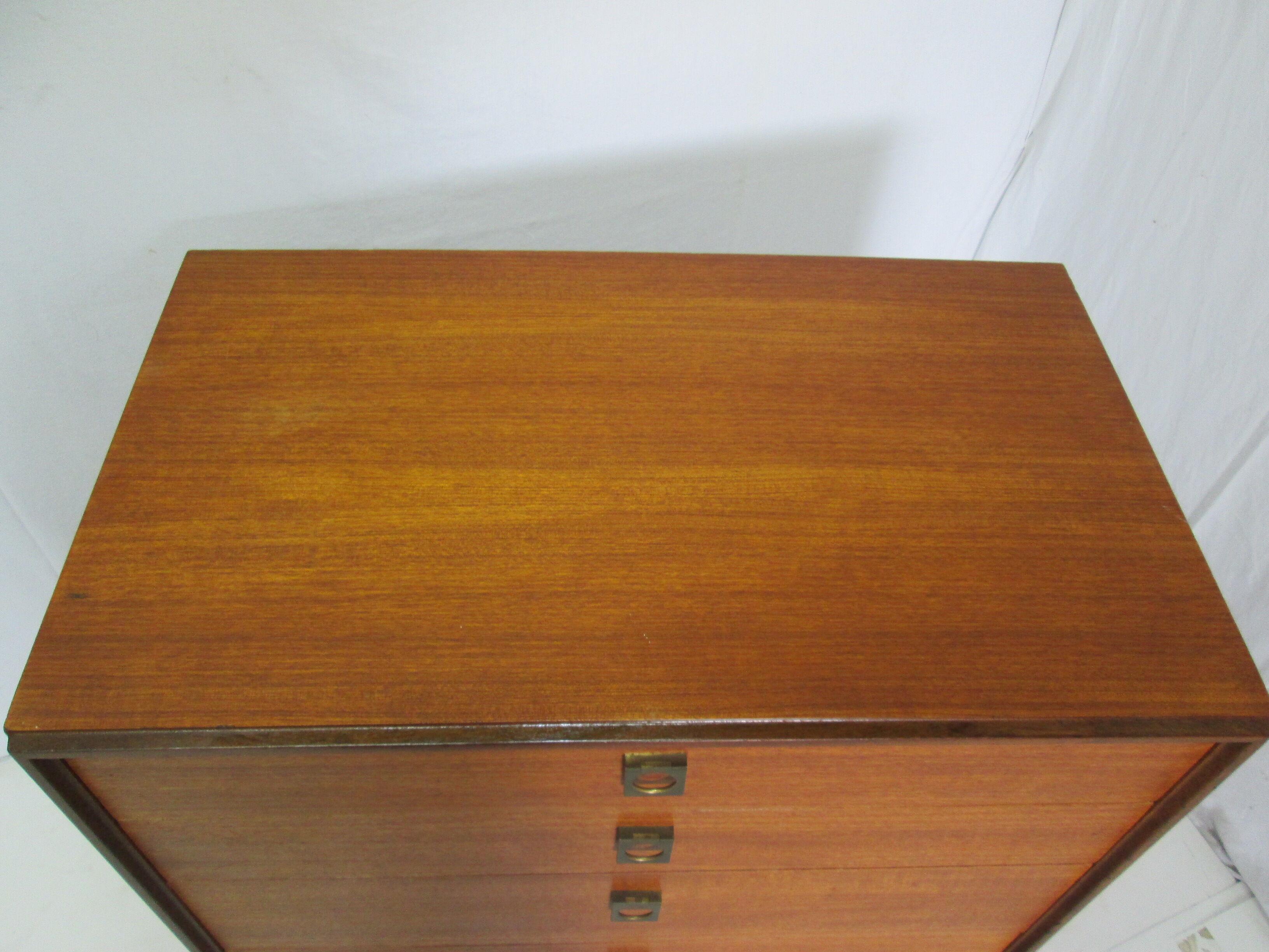 Vintage teak chest of drawers