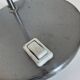 1960s vintage table lamp eyeball brushed steel Aluminor - 34 cm
