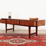 Teak lowboard, Danish design, 1970s, production: Denmark
