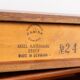 Aksel Kjersgaard floating nightstands No 24 in teak Odder Denmark 1960
