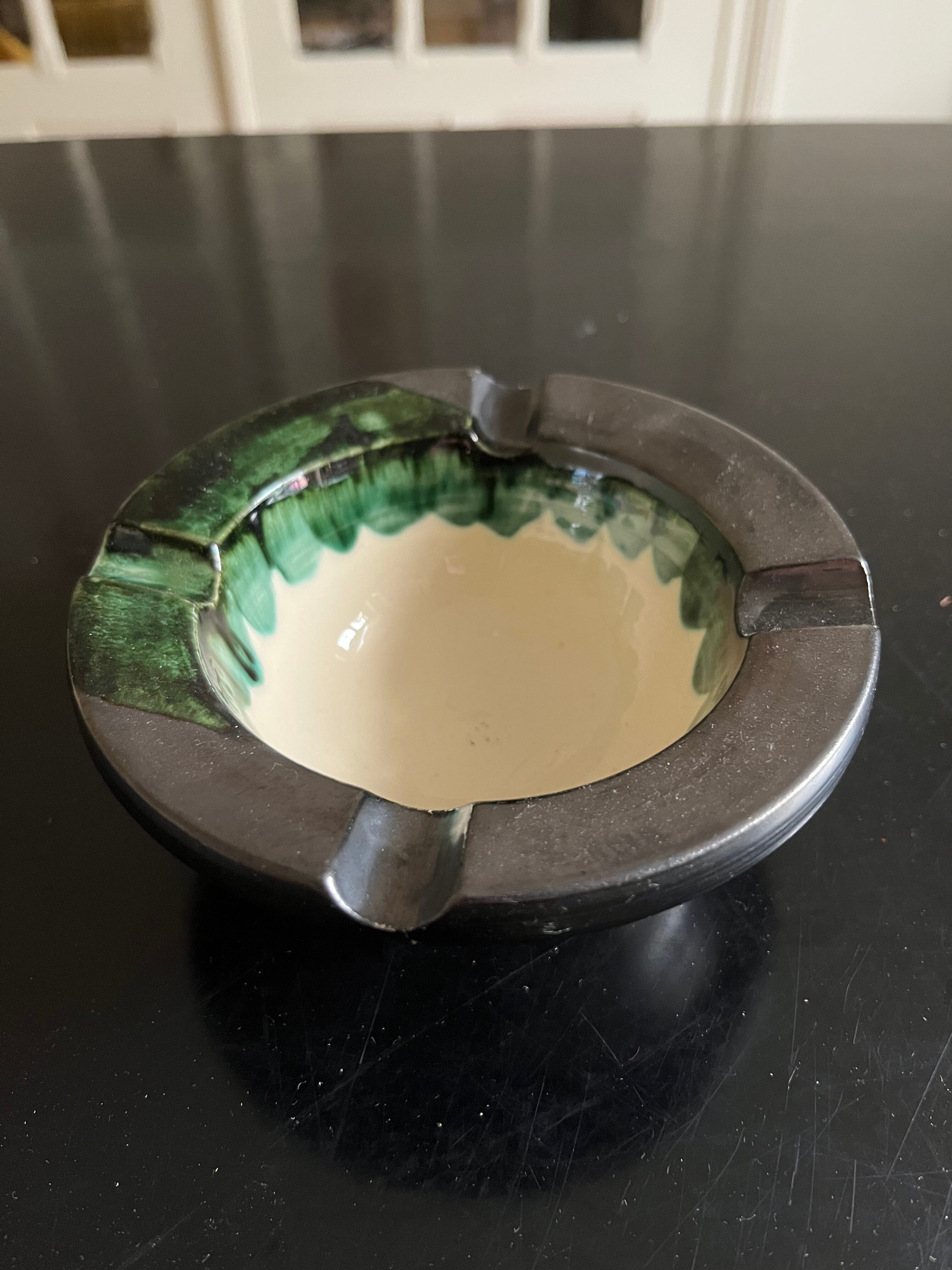 Ceramic ashtray from the 50s