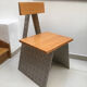 Chaise design en aluminium