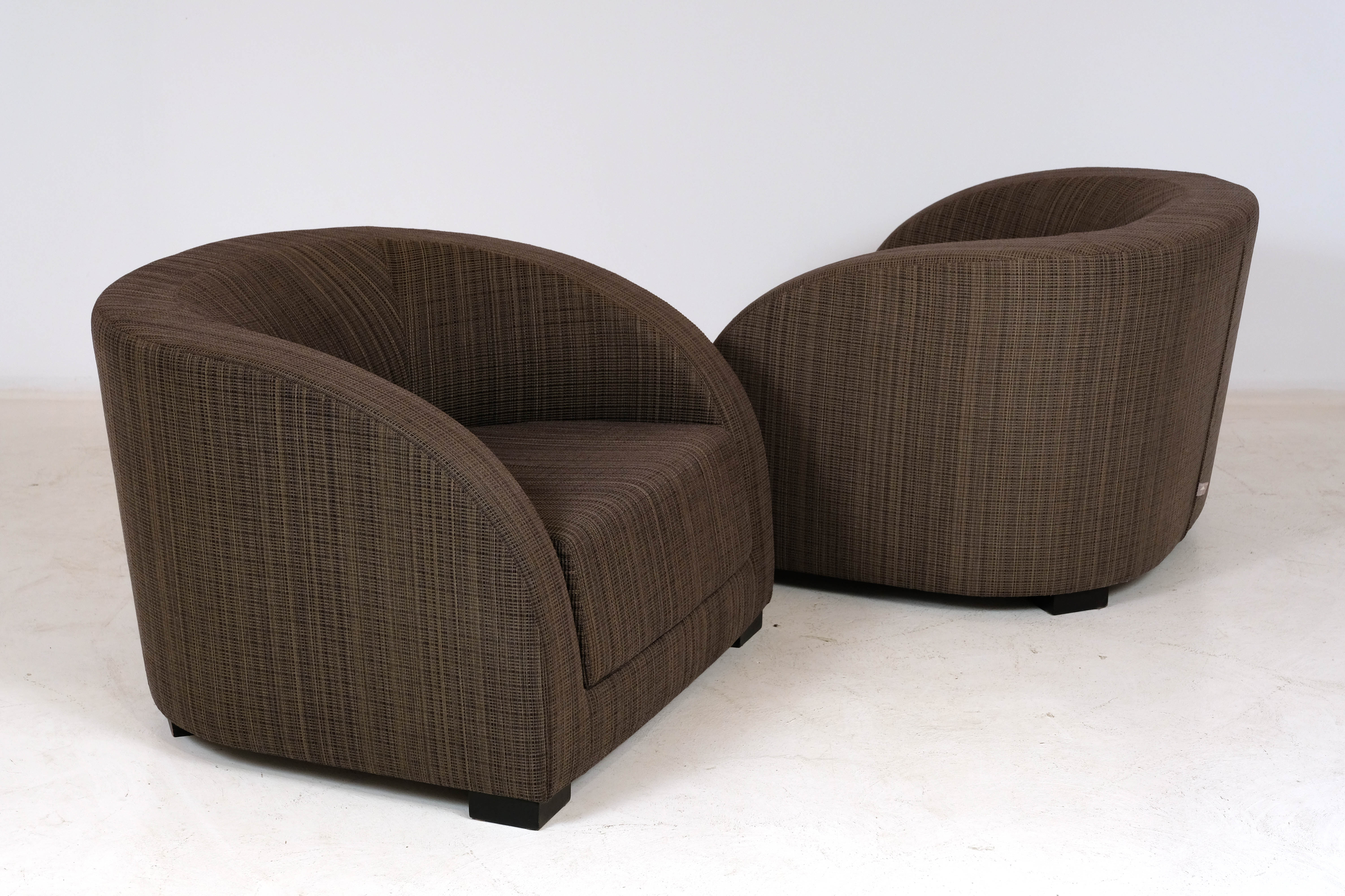 Paire de fauteuils d’Essex par Armani Casa