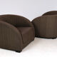 Paire de fauteuils d’Essex par Armani Casa