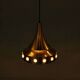 Danish space age suspension design, vintage pendant from the sixties.