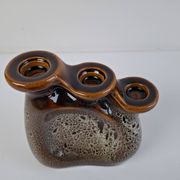 Mid-Century Modern Triple Candle Holder by Ditmar Urbach, Czechoslovakia, 1
