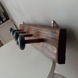 Vintage wall coat rack 40s/50s