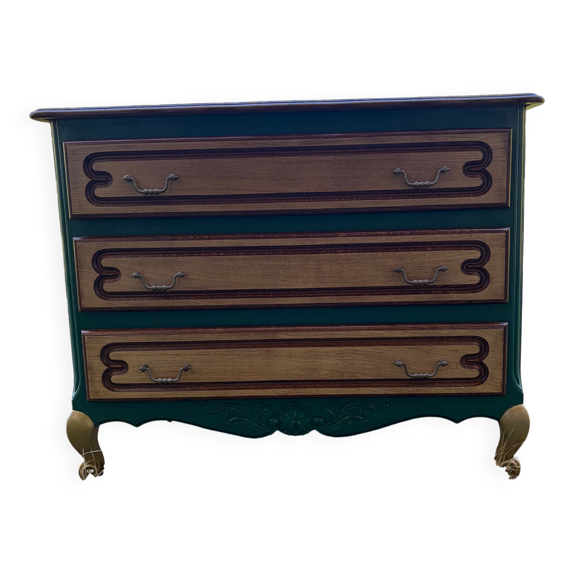 Commode vintage 3 tiroirs entièrement relooké