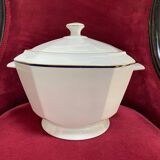 Soupière style Art Déco en porcelaine