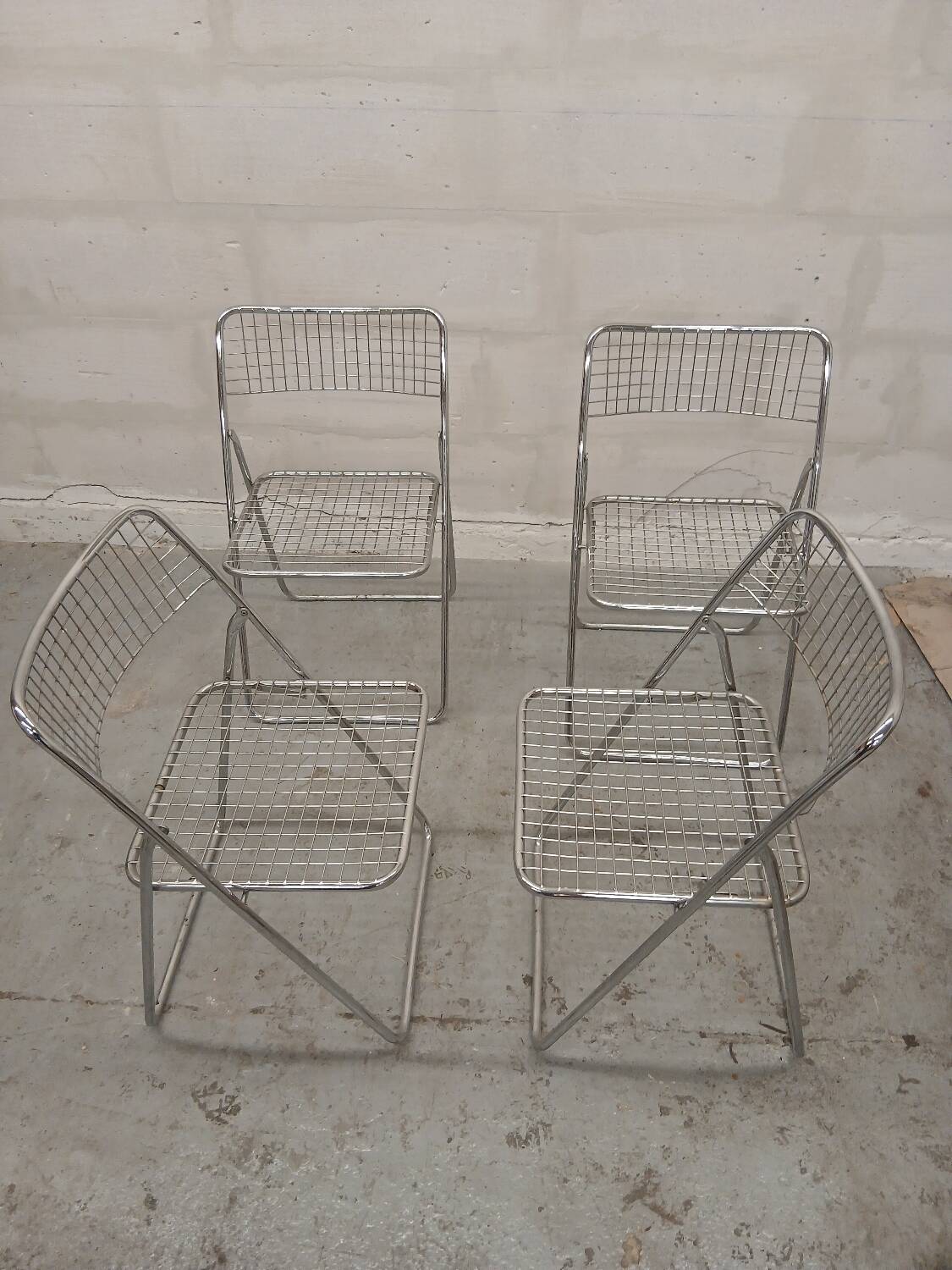 Set of 4 Ted Net chairs.