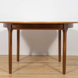 Table à manger ronde extensible en palissandre du milieu du siècle de McIntosh, Royaume-Uni, années 1960