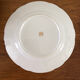 12 white porcelain dessert plates from Limoges CG Cie