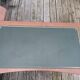 Wall-mounted writing table in cherry wood. retractable.