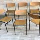 Ensemble de 6 chaises conçu par le designer Gijs van der sluis.