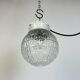 Vintage White Porcelain Pendant Light, 1970s