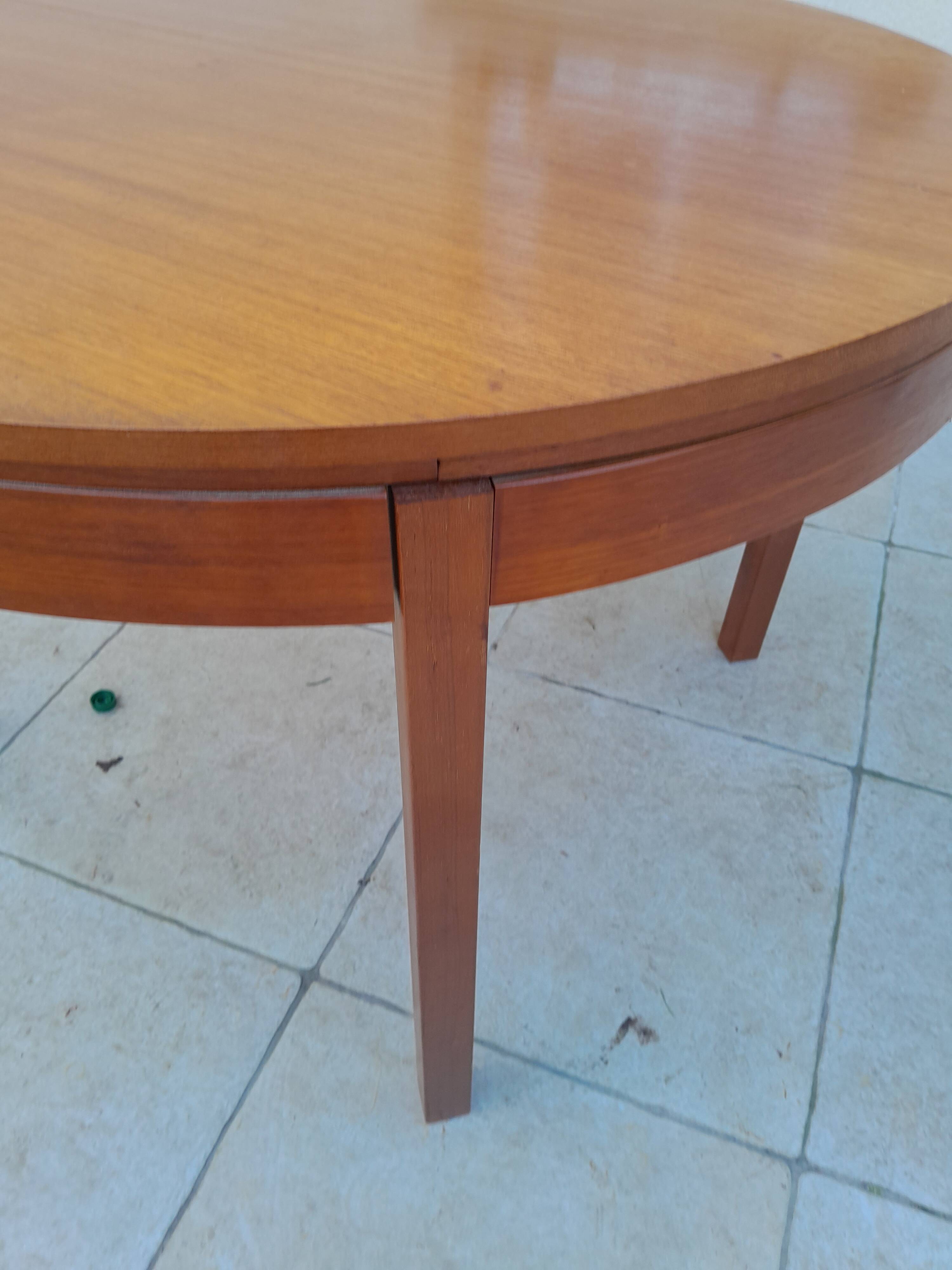 Vintage teak van pelt table from the 70s and 80s