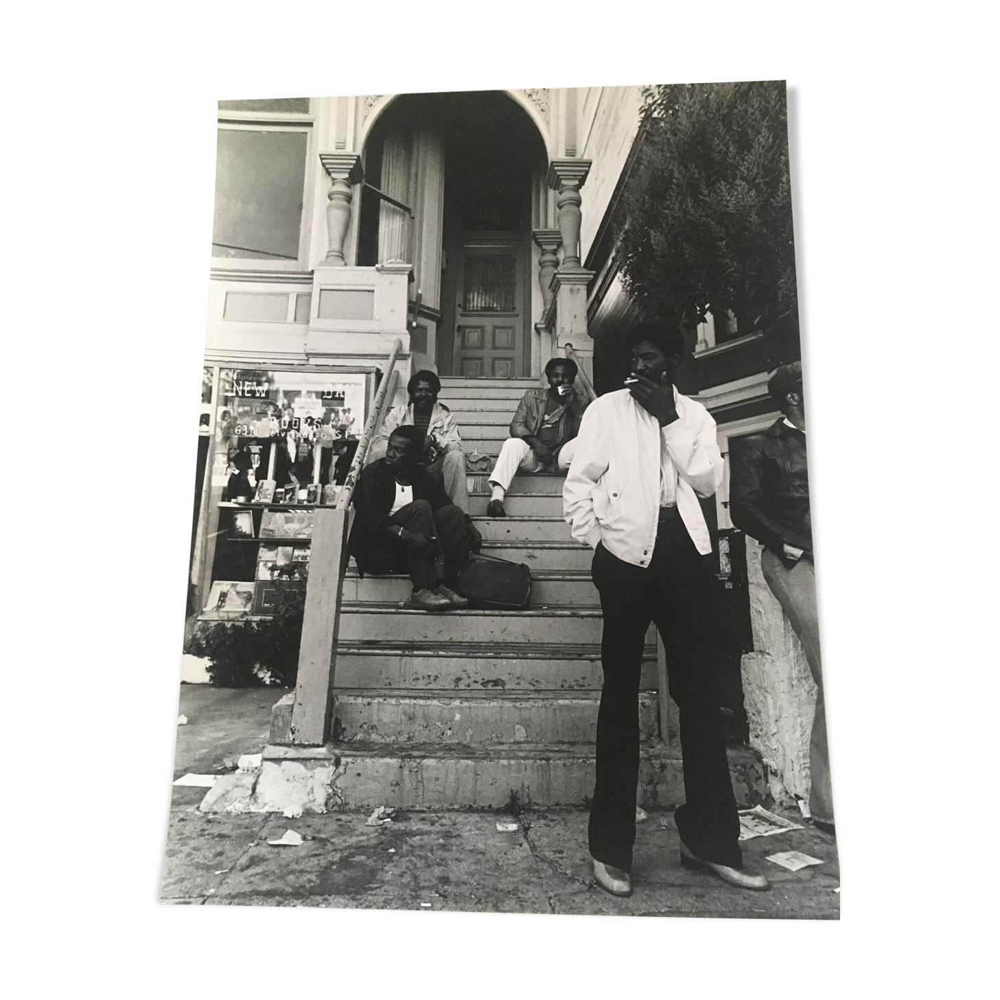 Protography Street scene USA 80s