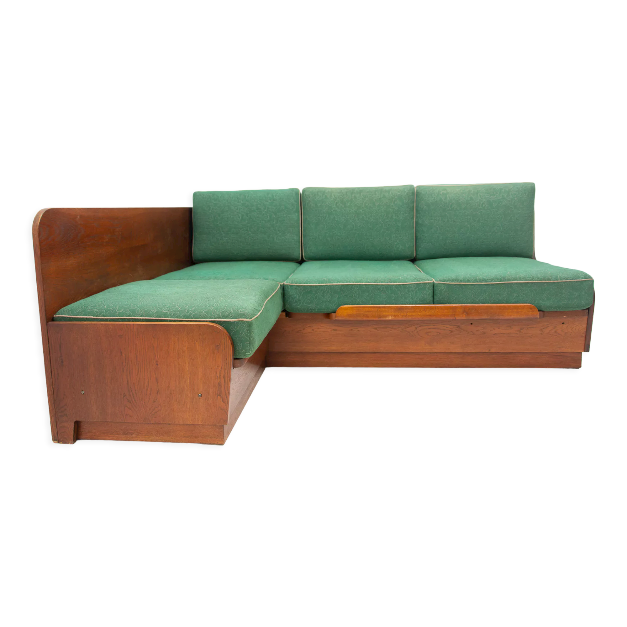 Mid Century Corner Folding Sofabed, 1960´s, Czechoslovakia