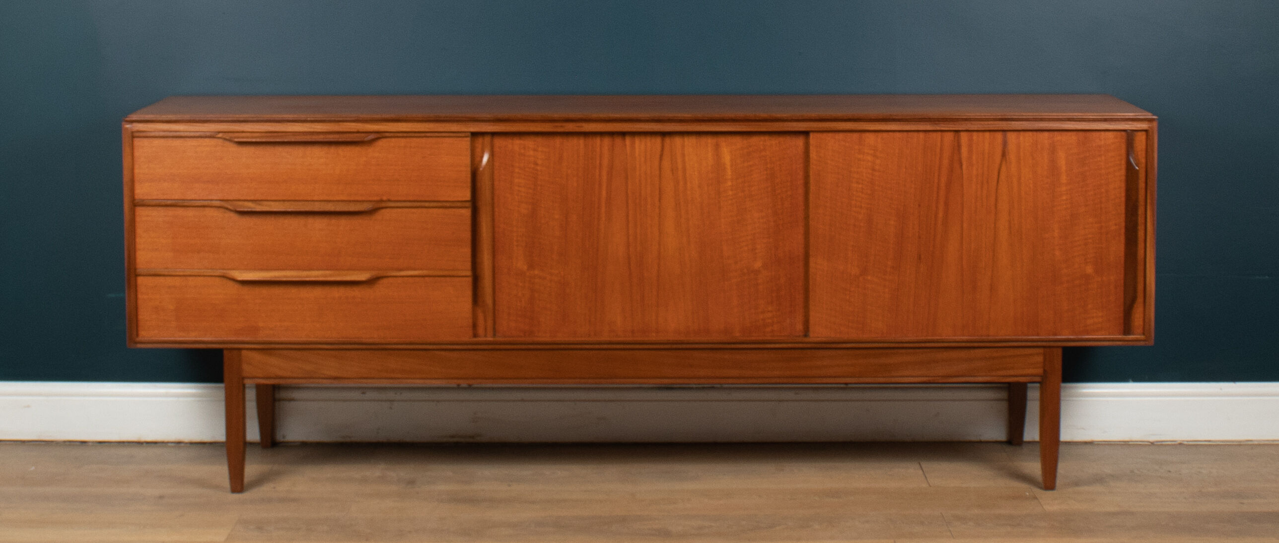 Restored Teak Retro 1960s White & Newton Mid Century 1960s Sideboard