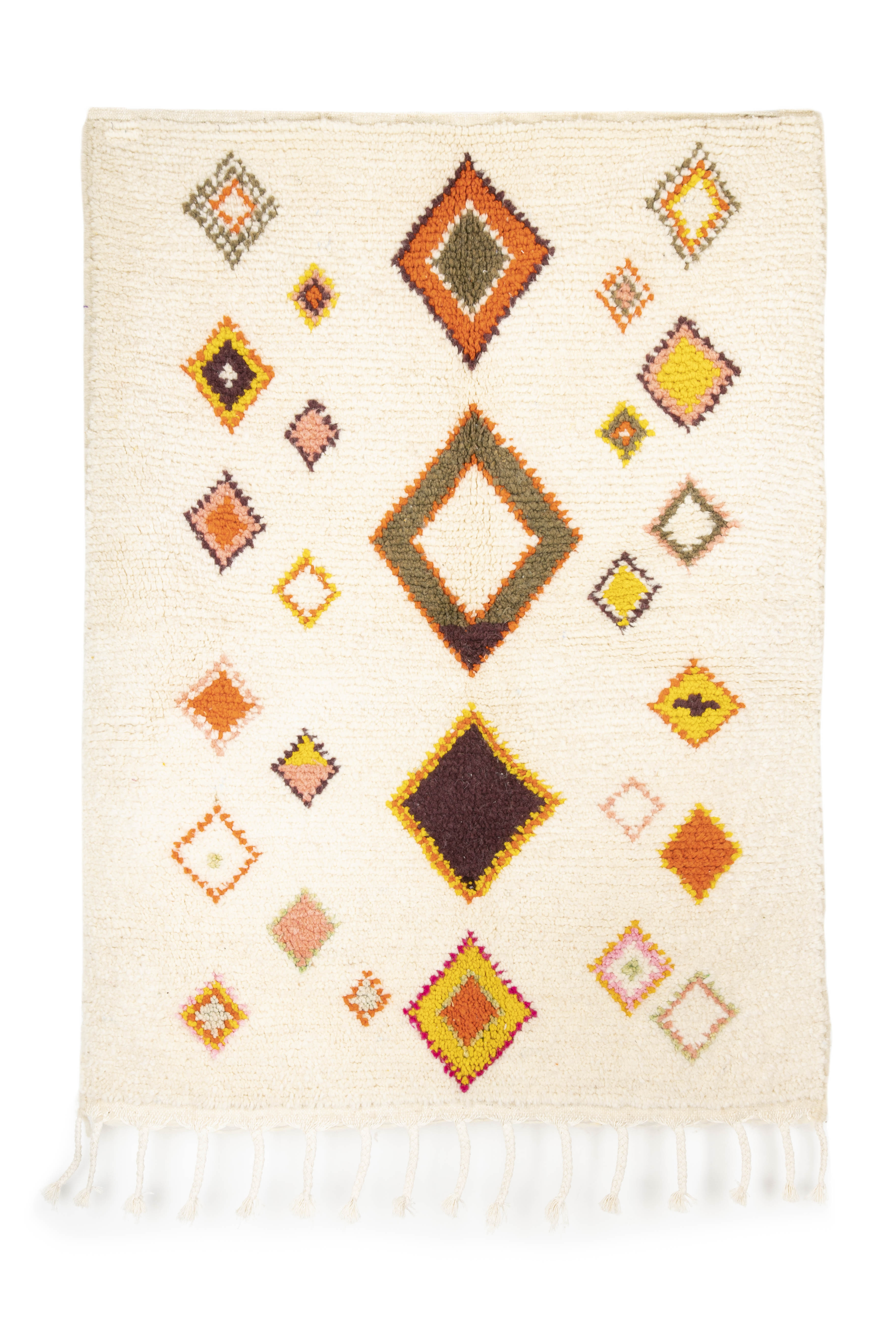 Berber carpet Azilal 143 x 108 cm