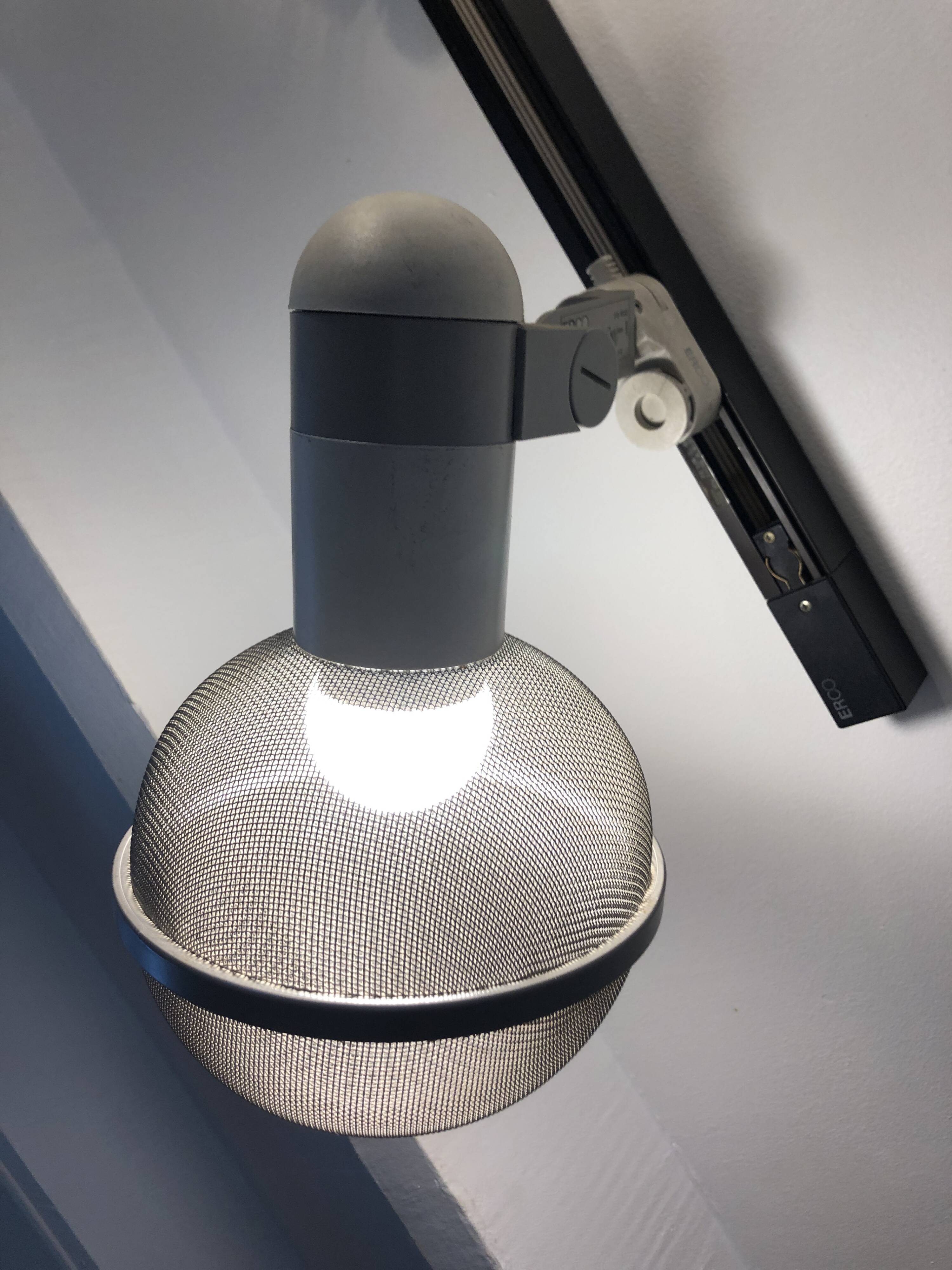 Vintage Track Ceiling Light • Micro Pin Spots • Erco • 1975