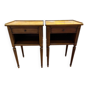 Paire tables chevets