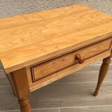 TABLE de Chevet VINTAGE Formica et Bois