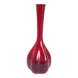Red pumpkin vase Arthur Percy for Elme Glasbrück