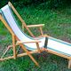 Vintage deckchair