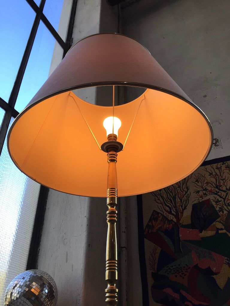 Lampadaire laiton