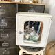 Vintage metal medicine cabinet