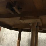 Art deco table with 2 leaves