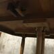 Art deco table with 2 leaves