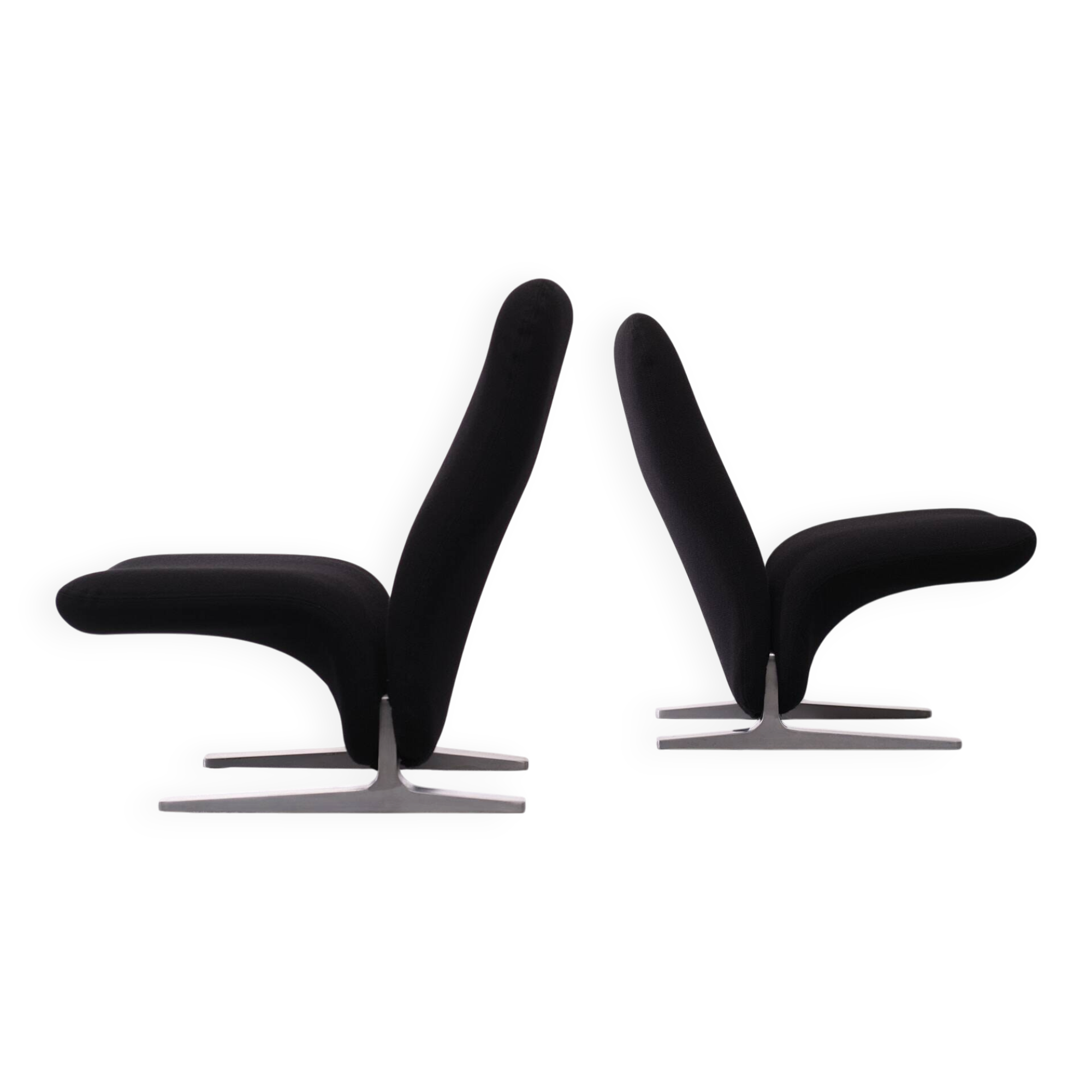 F780 Concorde Lounge Chairs by Pierre Paulin for Artifort in New Upholstery