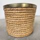 Rattan basket 1970, Italy