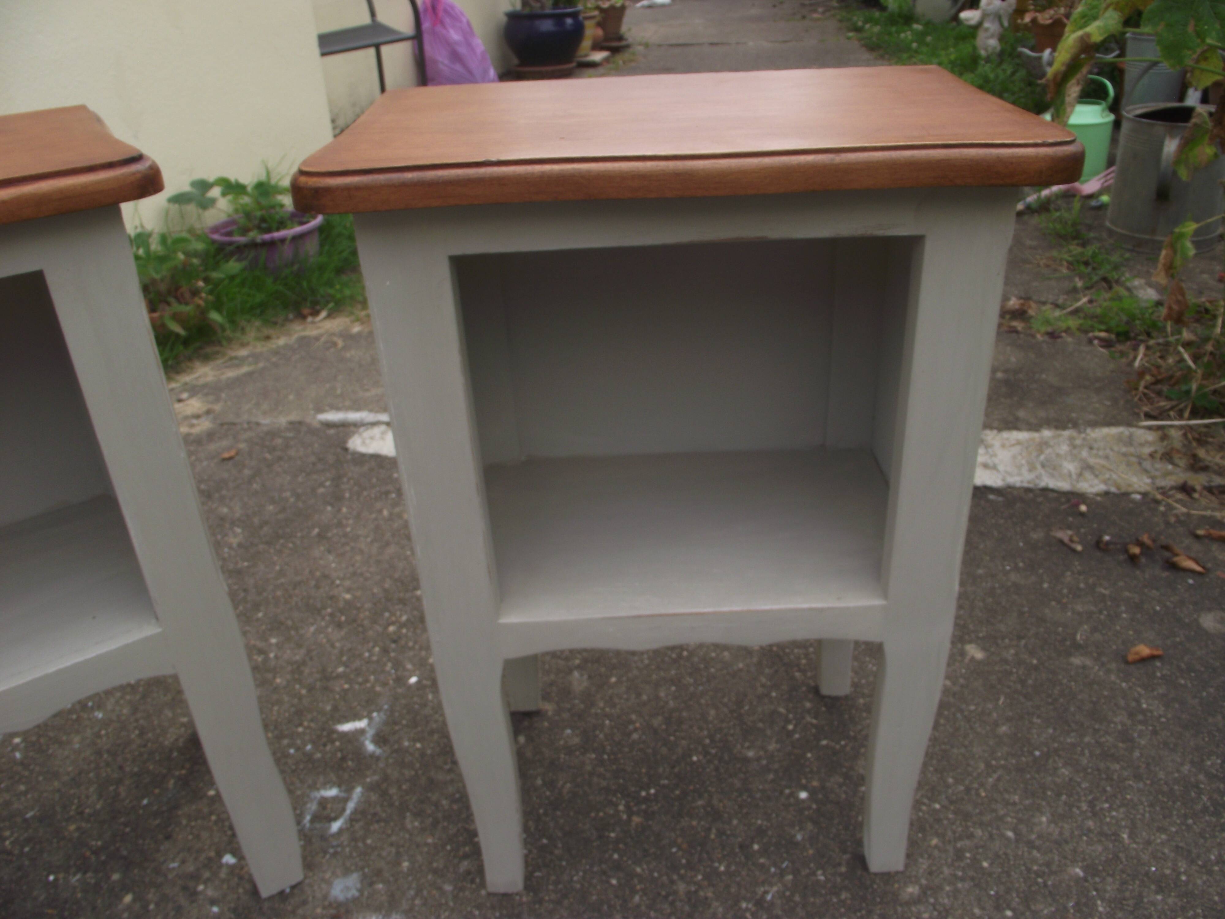 Pair of bedside style louis XV.