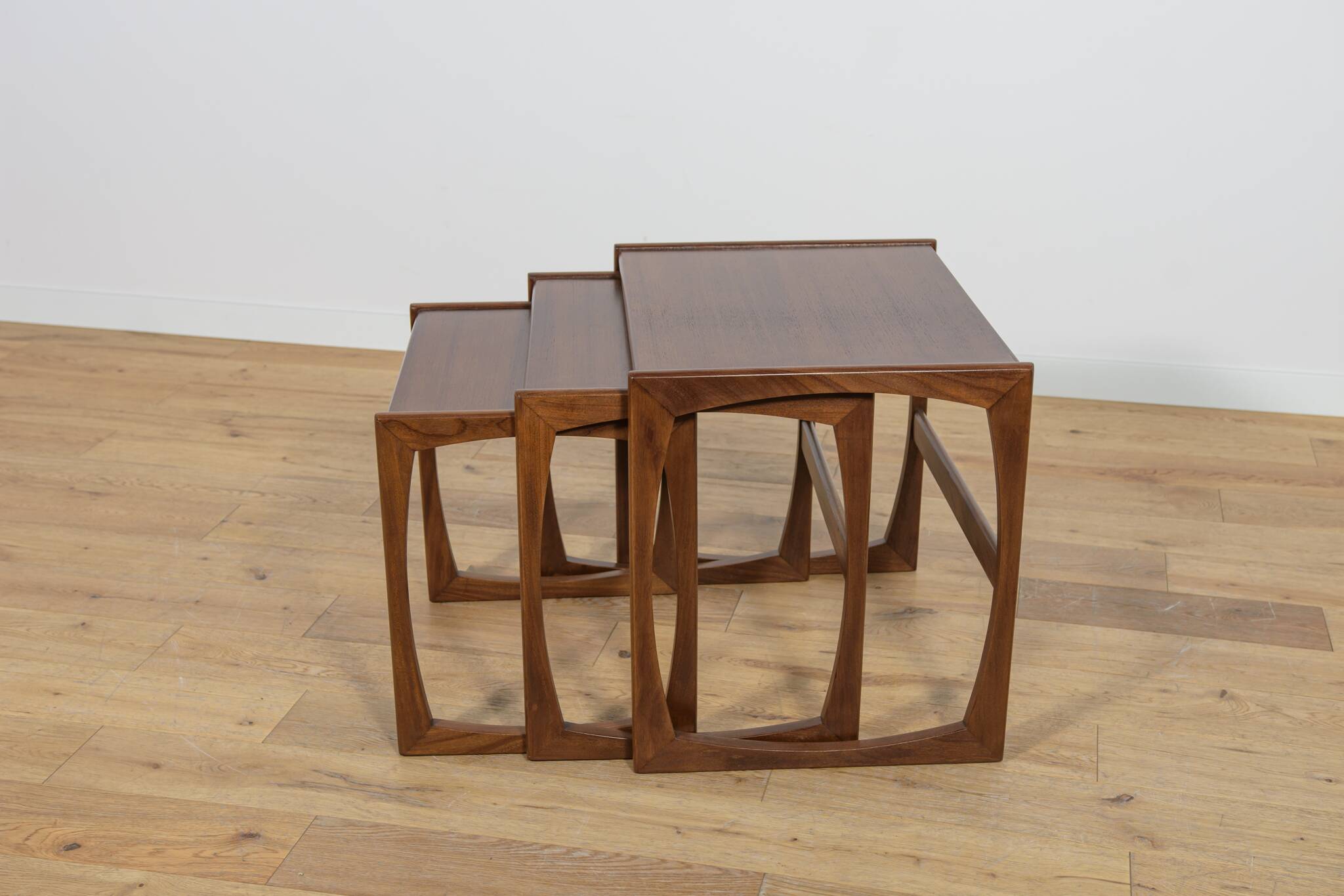 Mid-Century Teak Nesting Tables by R. Benett for G-Plan, United Knigdom, 1970s, Set of 3