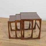 Mid-Century Teak Nesting Tables by R. Benett for G-Plan, United Knigdom, 1970s, Set of 3