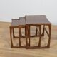 Mid-Century Teak Nesting Tables by R. Benett for G-Plan, United Knigdom, 1970s, Set of 3