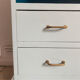Vintage commode with tapered legs
