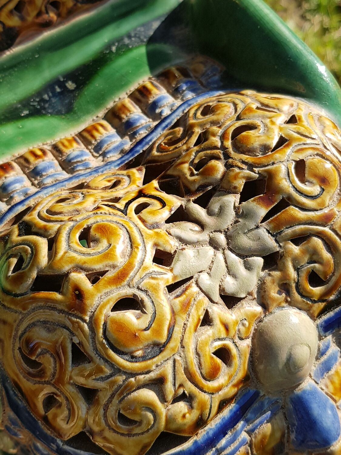 Vintage ceramic elephant