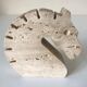 Travertine horse design fratelli Manelli vintage 70s