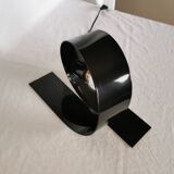 Steel looping lamp, Massive, Belgium, 1990.