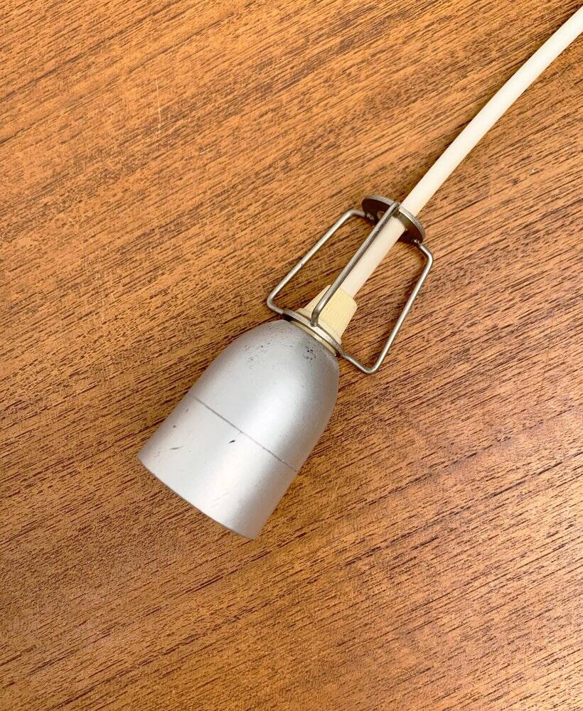 Mid-century Danish glass tulip pendant lamp by Nordisk Solar and Holmegaard, 1960s.