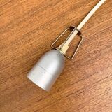 Mid-century Danish glass tulip pendant lamp by Nordisk Solar and Holmegaard, 1960s.